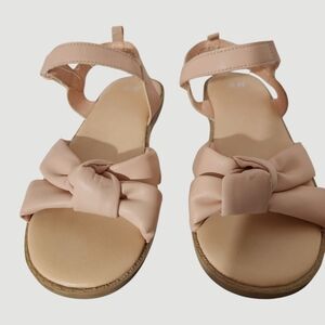 H&M Peach/Coral Girls Size 13 Sandals
